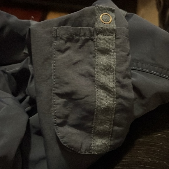 Mountain Hardwear Nylon Blue Jacket Sz 6 - Picture 11 of 11